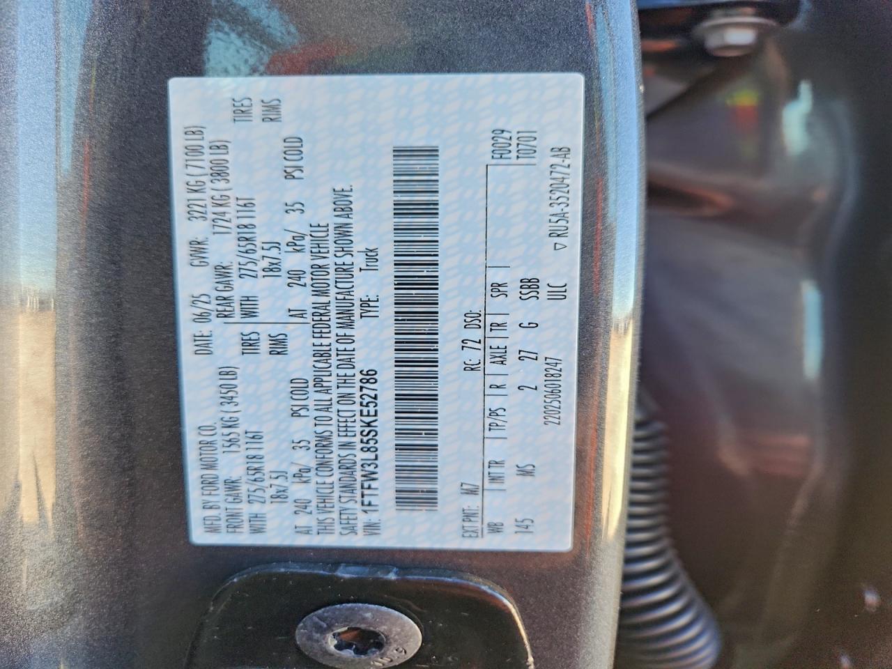 2025 FORD F150 XLT photo 34