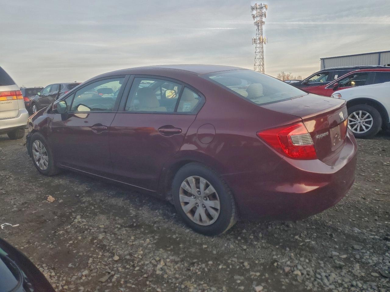 2012 HONDA CIVIC LX photo 3