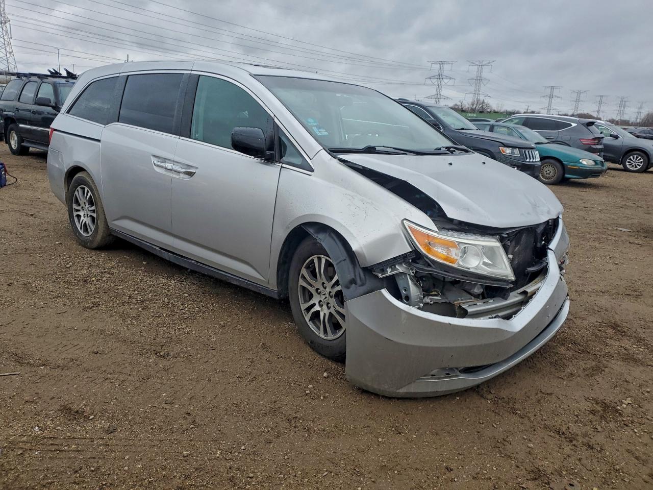2012 HONDA ODYSSEY EXL photo 4