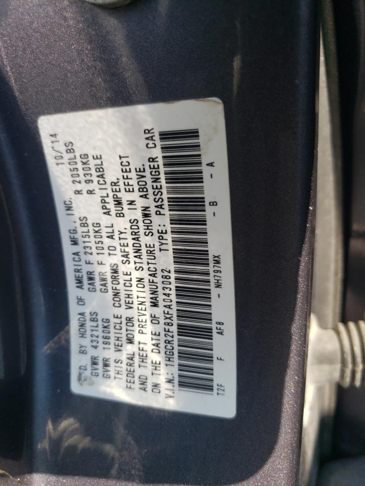 2015 HONDA ACCORD EXL photo 25