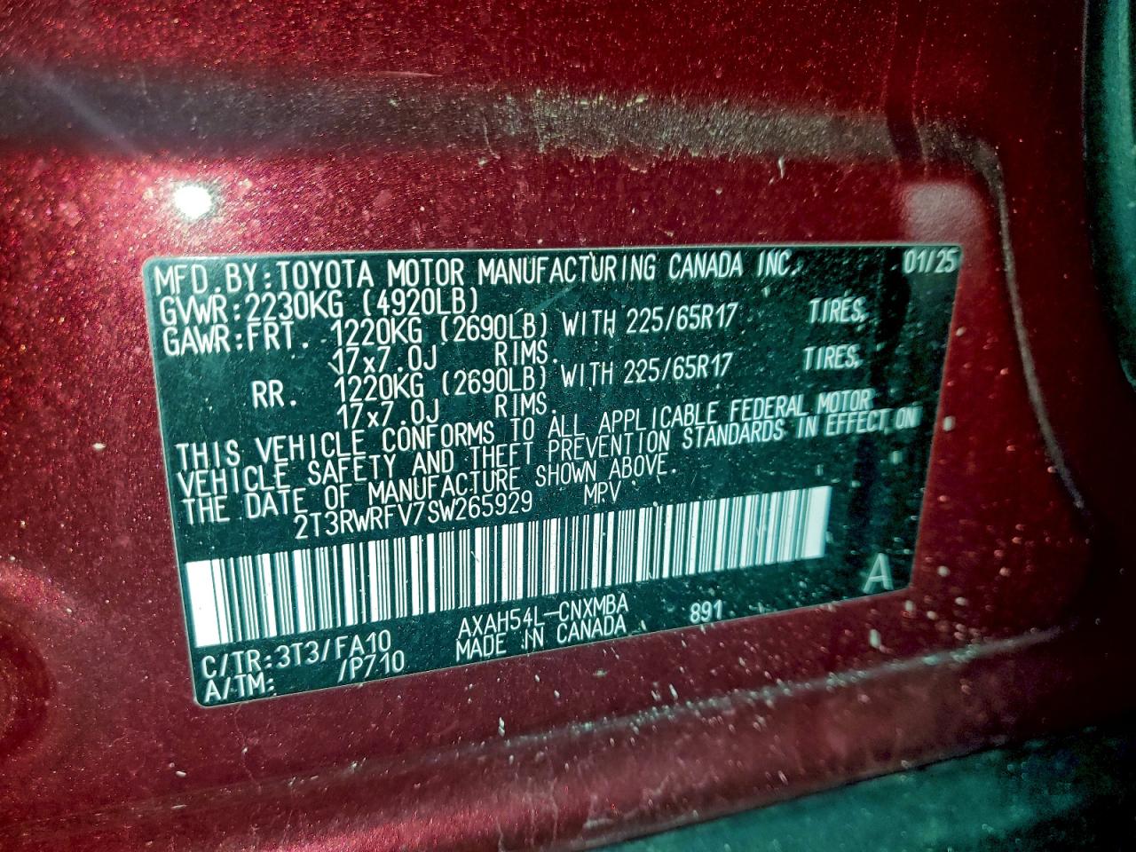 2025 TOYOTA RAV4 XLE photo 13