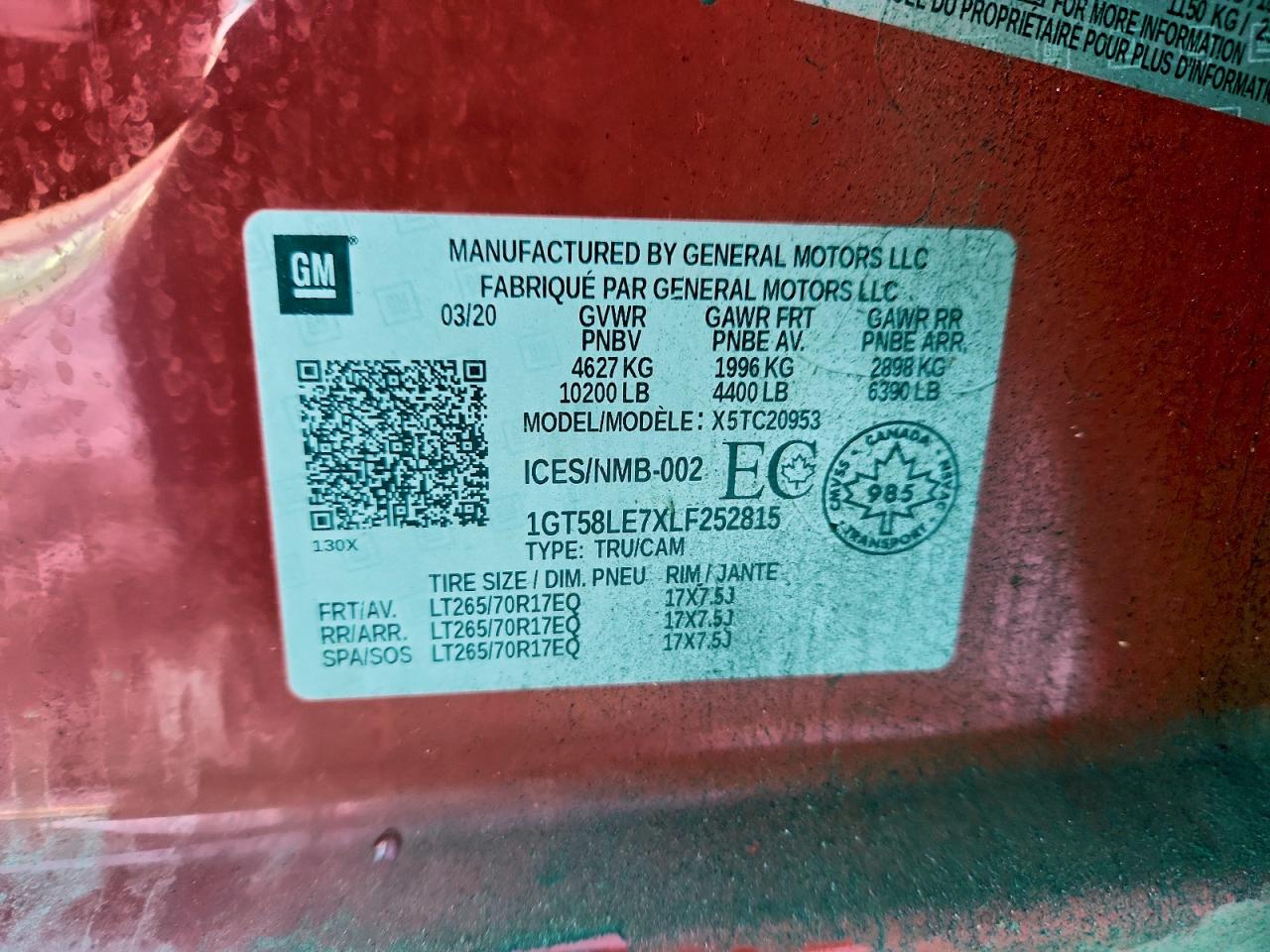 2020 GMC SIERRA C2500 HEAVY DUTY photo 25