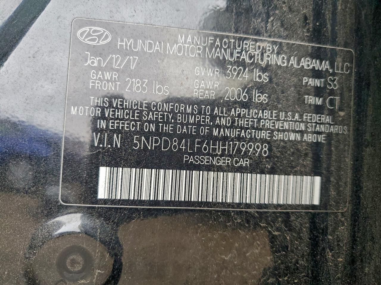 2017 HYUNDAI ELANTRA VALUE EDITION photo 12
