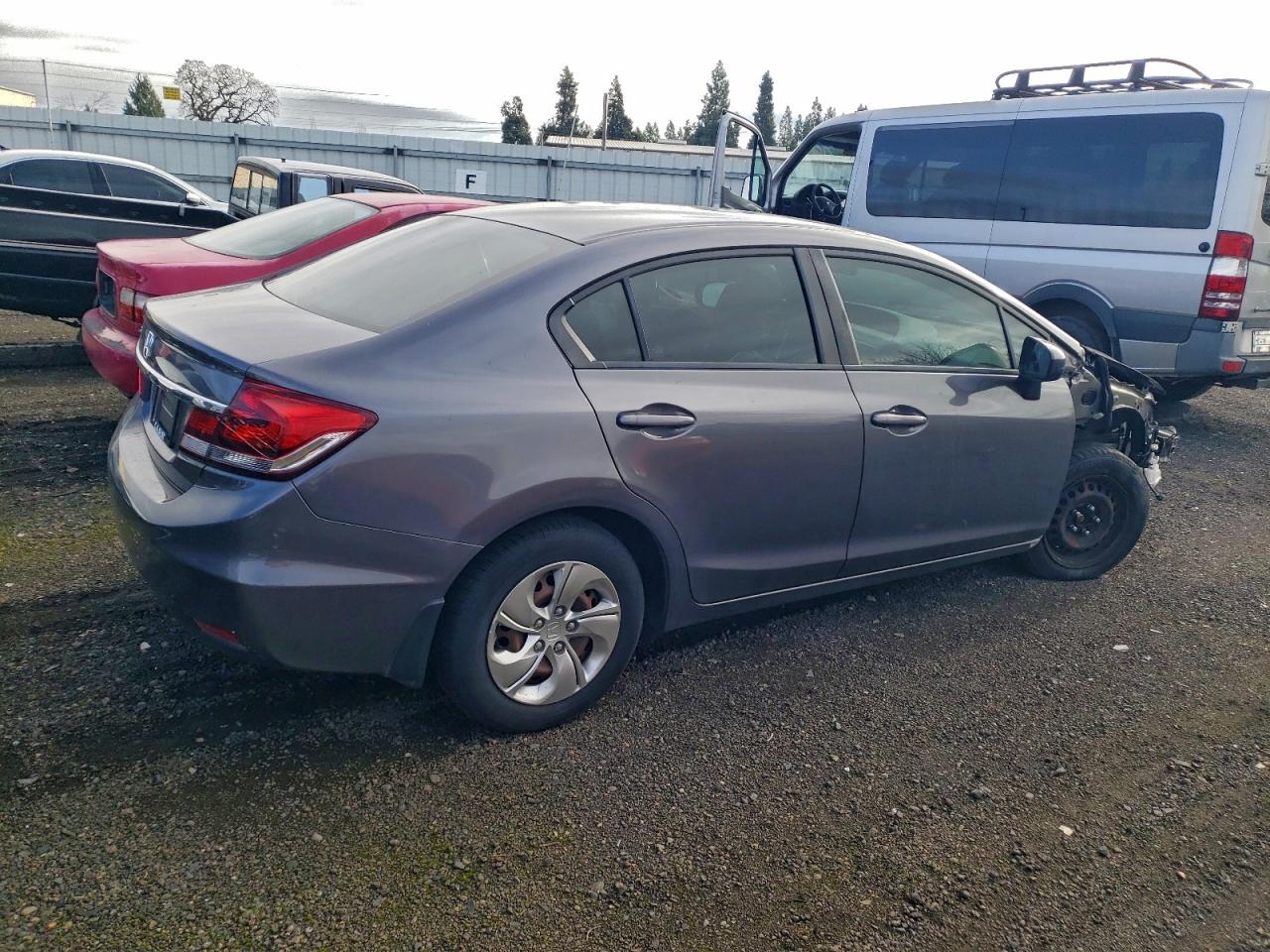2014 HONDA CIVIC LX photo 7