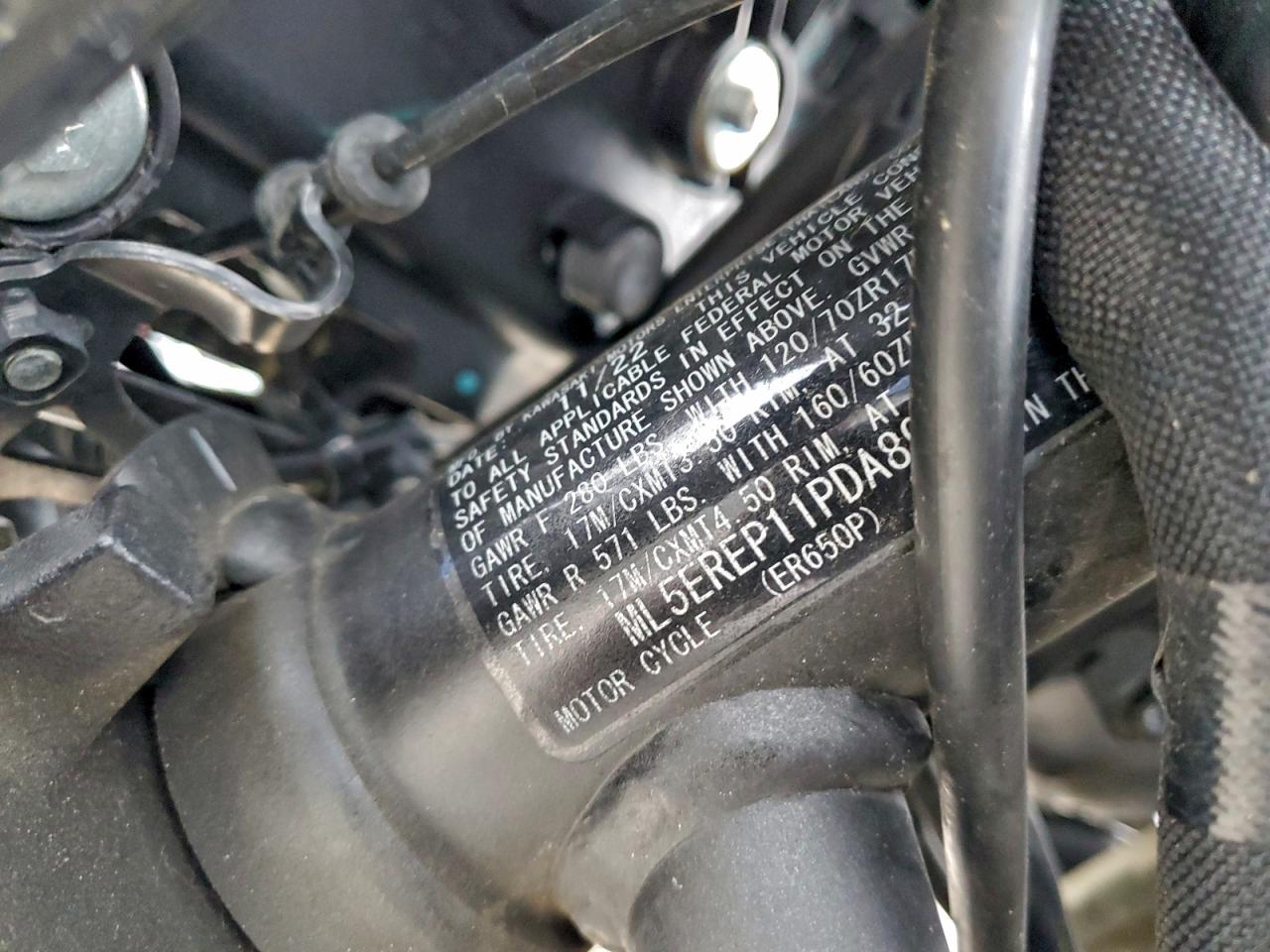 2023 KAWASAKI ER650 P photo 9