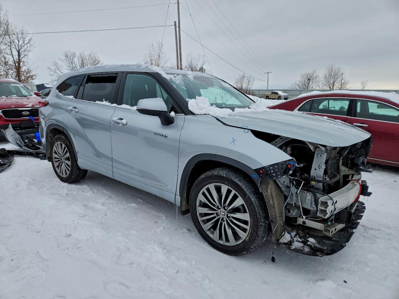 2021 TOYOTA HIGHLANDER HYBRID PLATINUM photo 4