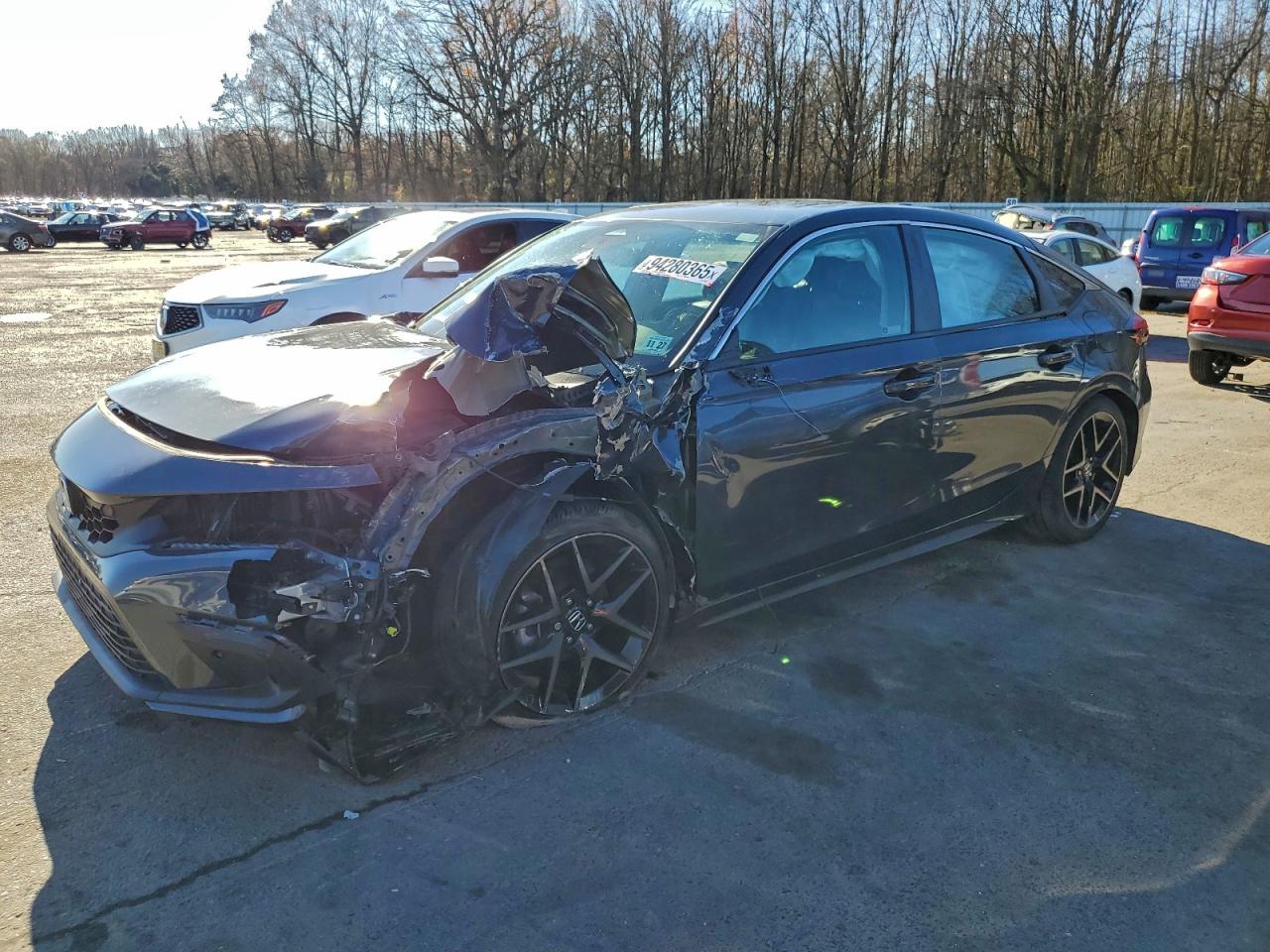2022 HONDA CIVIC SPORT TOURING — FRONT END damage — photo 1