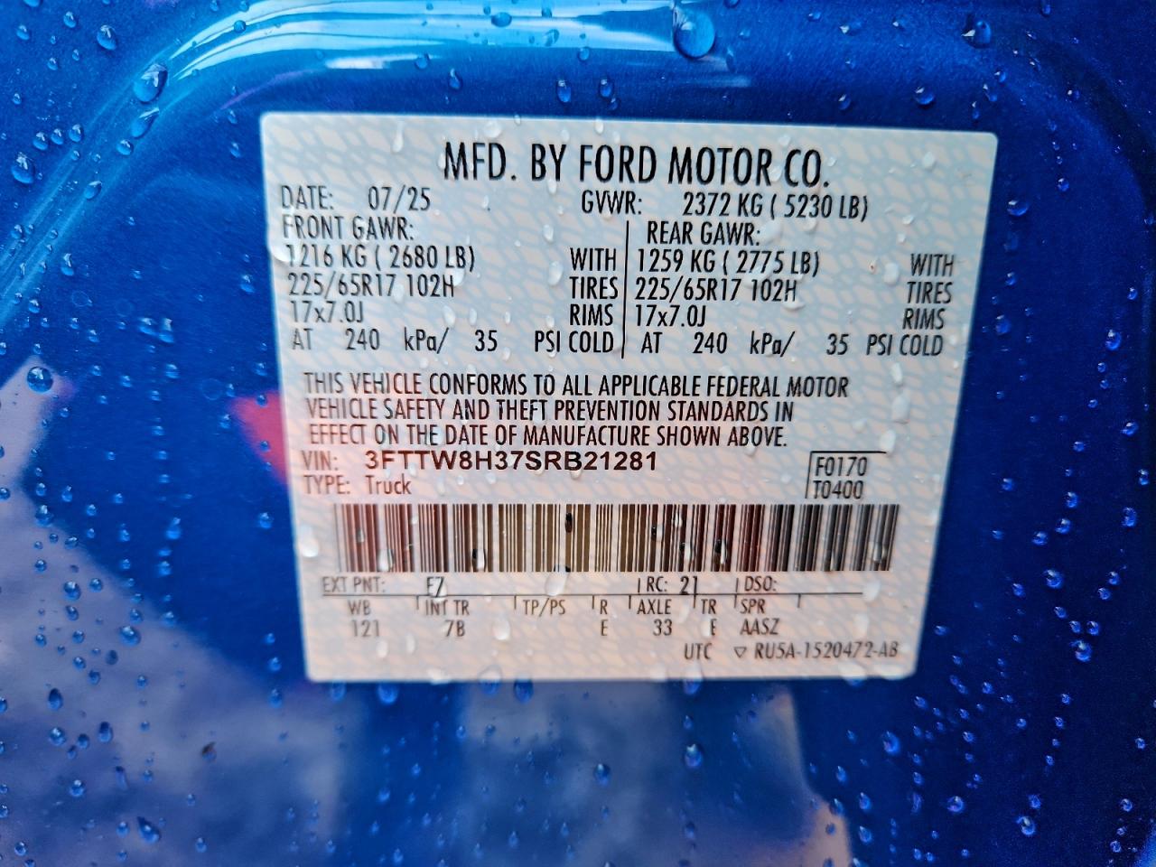 2025 FORD MAVERICK XLT photo 13