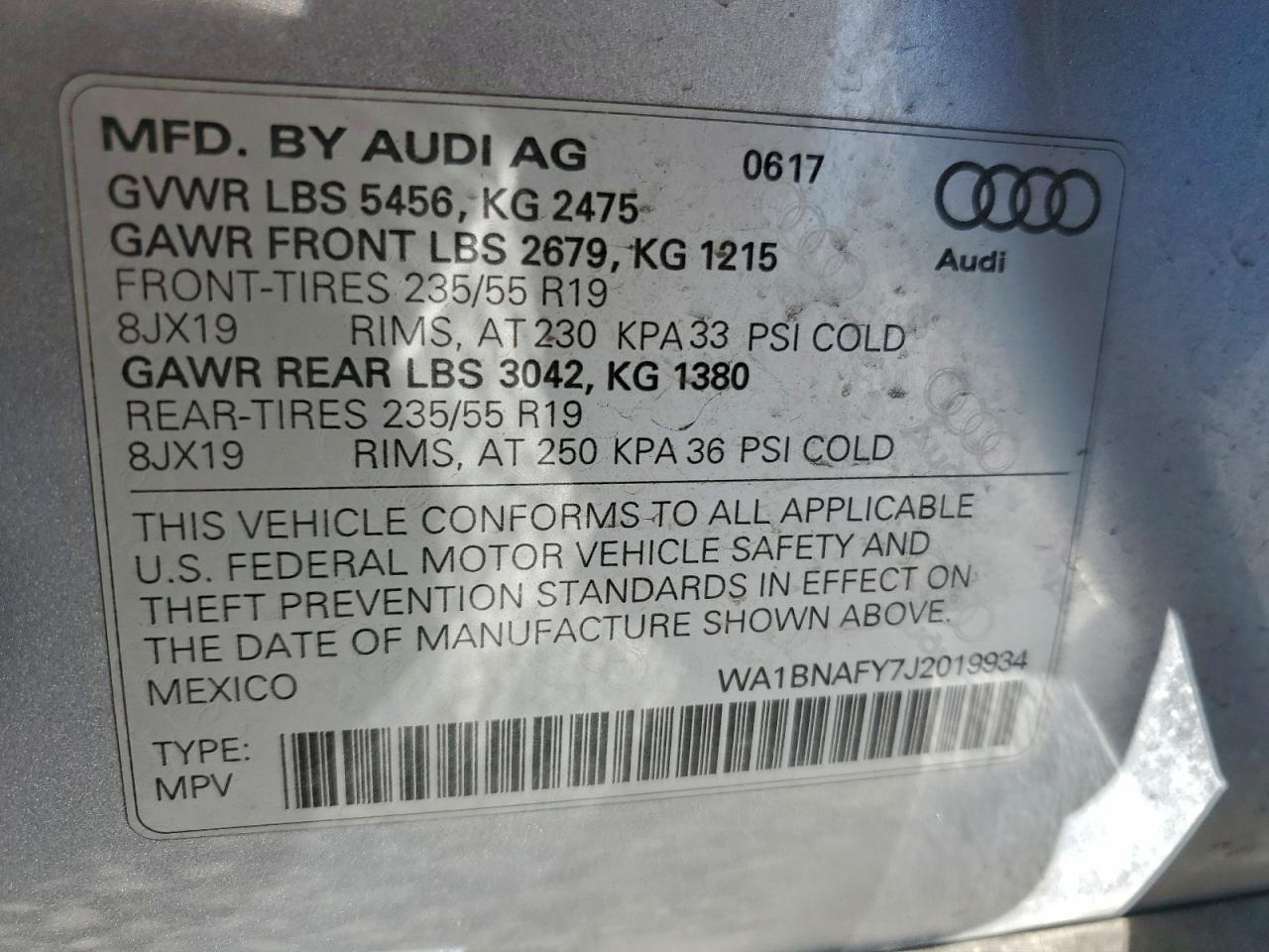2018 AUDI Q5 PREMIUM PLUS photo 37