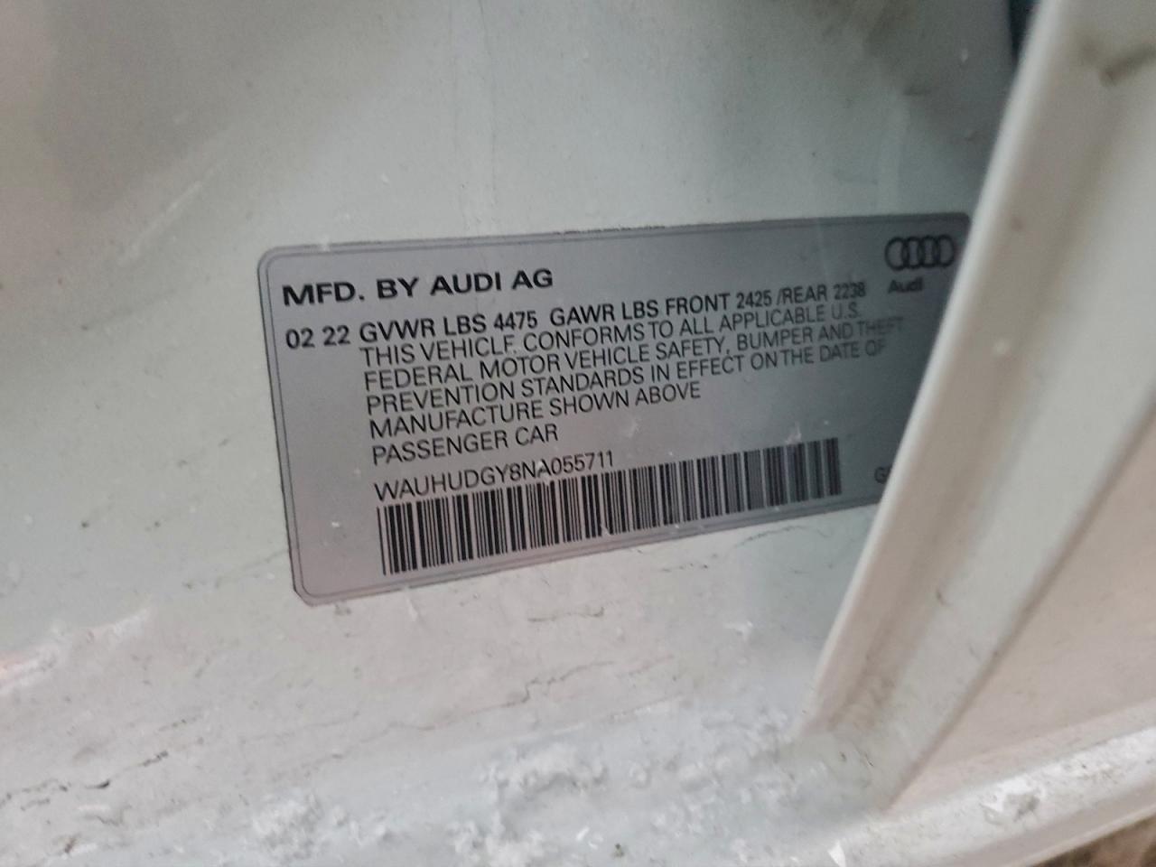 2022 AUDI A3 PREMIUM PLUS photo 12