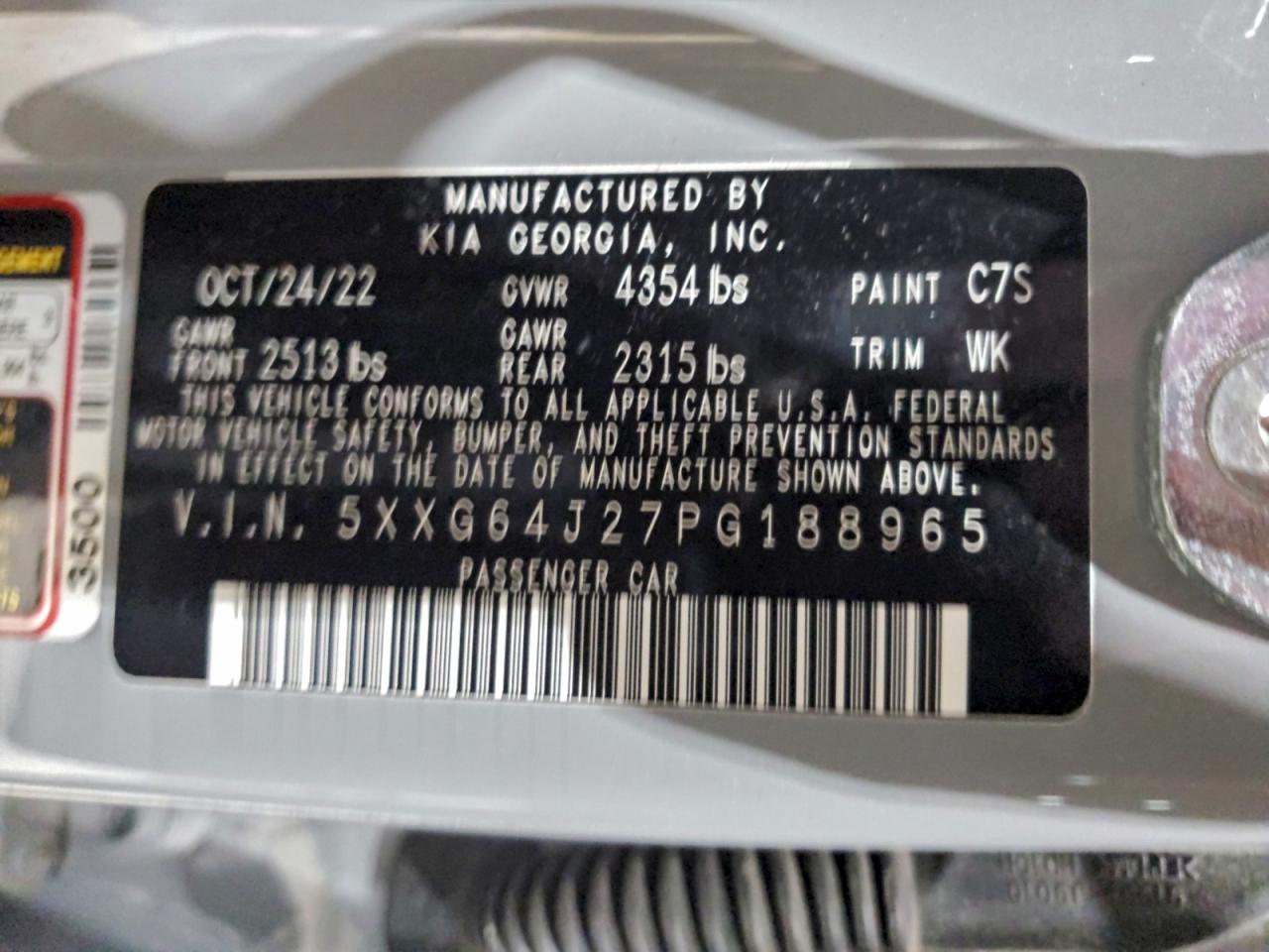 2023 KIA K5 GT LINE photo 23