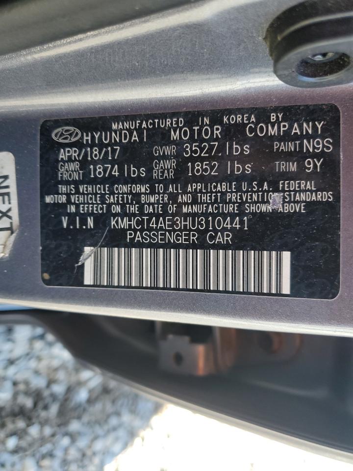 2017 HYUNDAI ACCENT SE photo 12