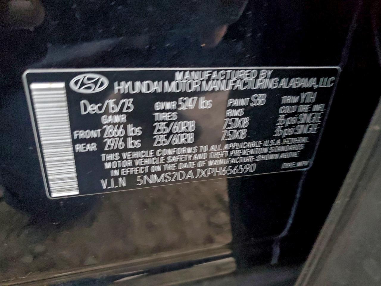2023 HYUNDAI SANTA FE SEL photo 37