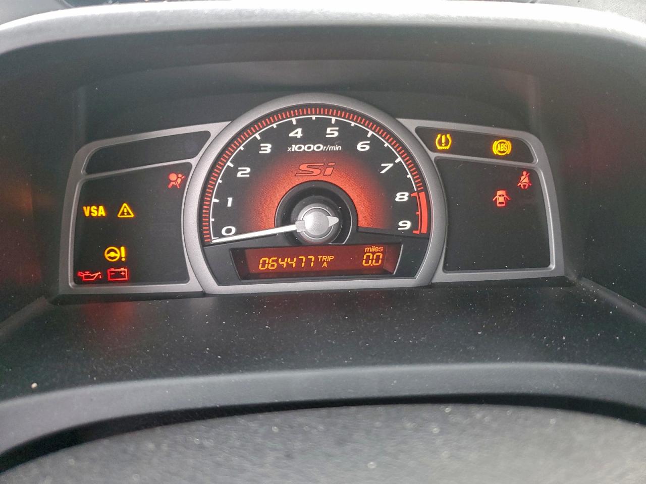2009 HONDA CIVIC SI photo 9