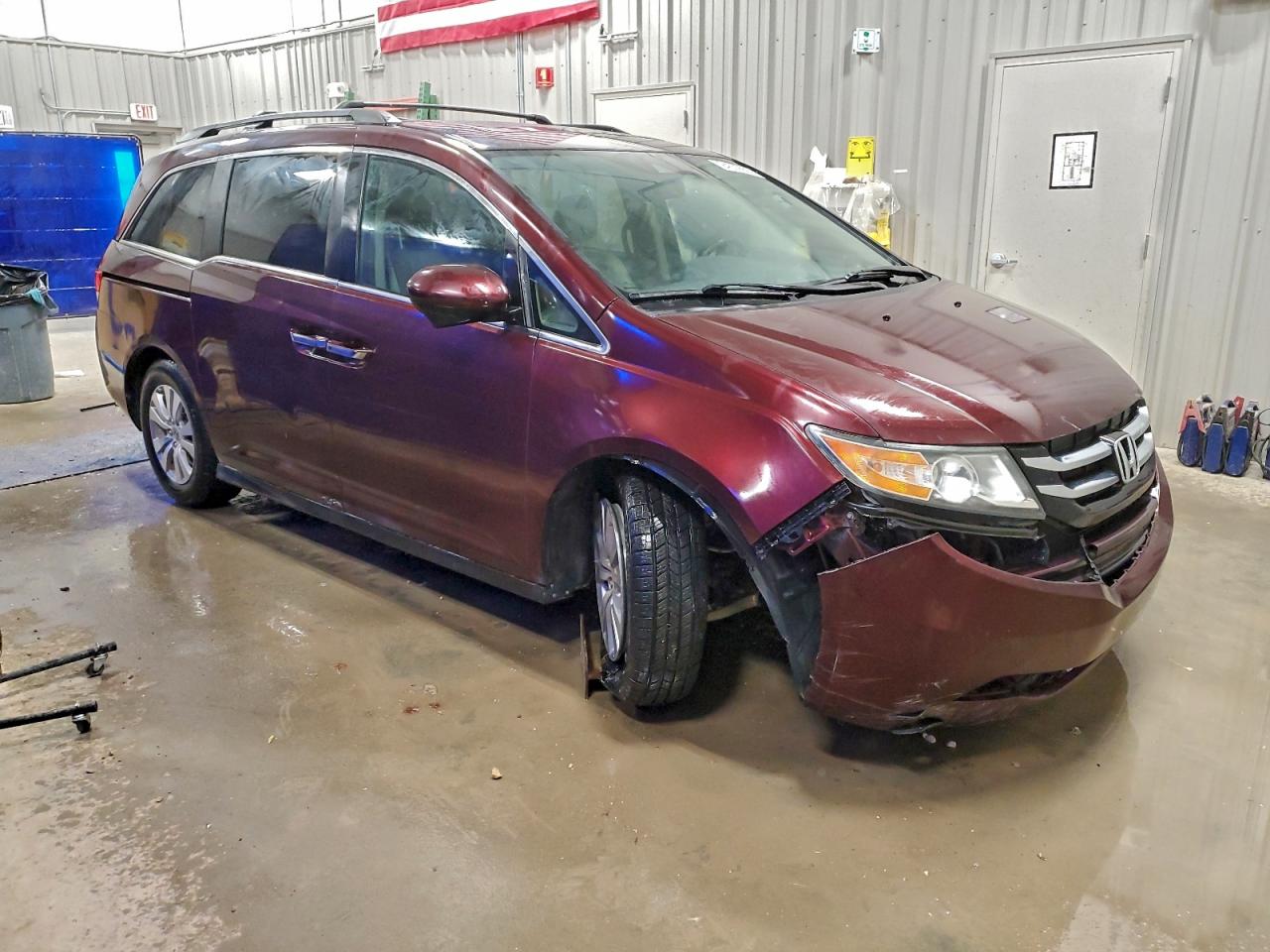2014 HONDA ODYSSEY EXL photo 4