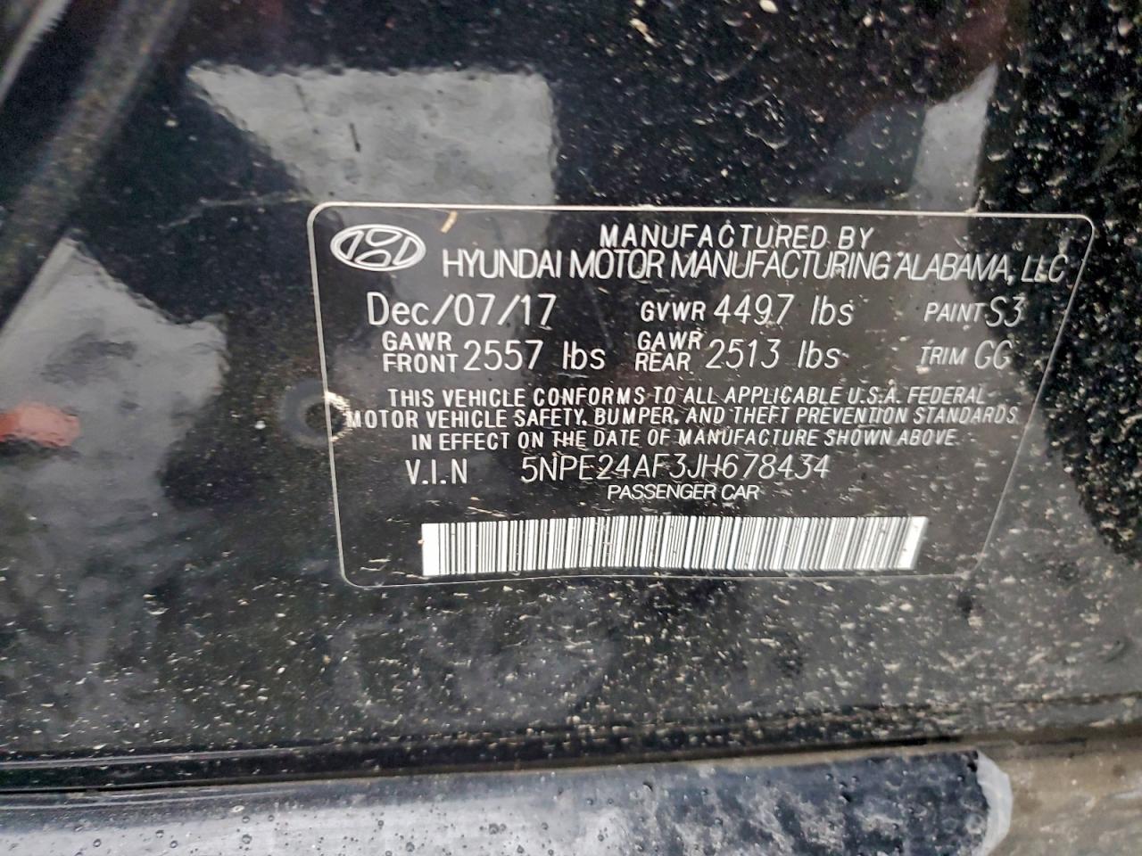 2018 HYUNDAI SONATA SE photo 34