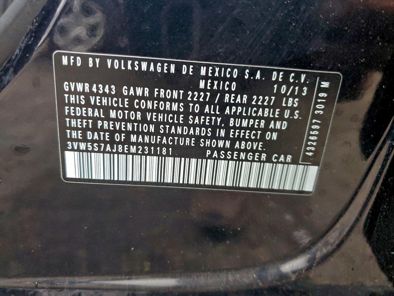 2014 VOLKSWAGEN JETTA GLI photo 34