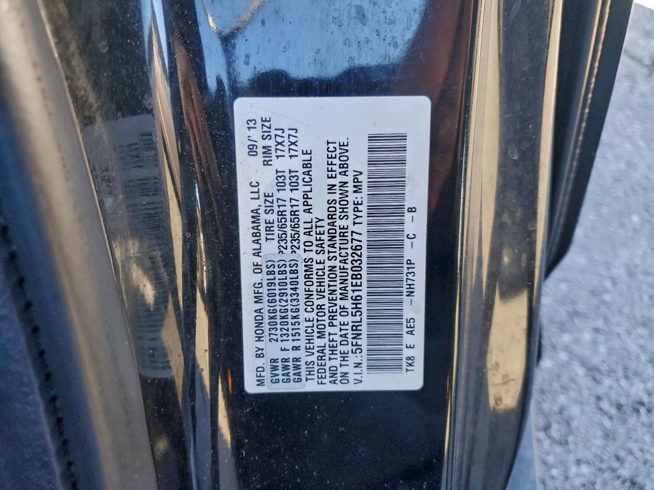 2014 HONDA ODYSSEY EXL photo 13