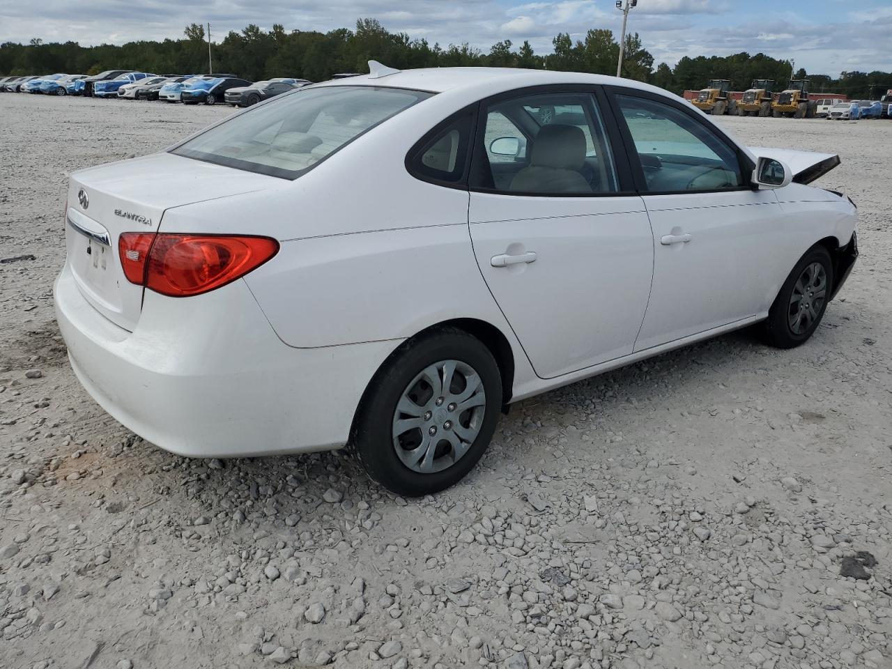 2010 HYUNDAI ELANTRA BLUE photo 5