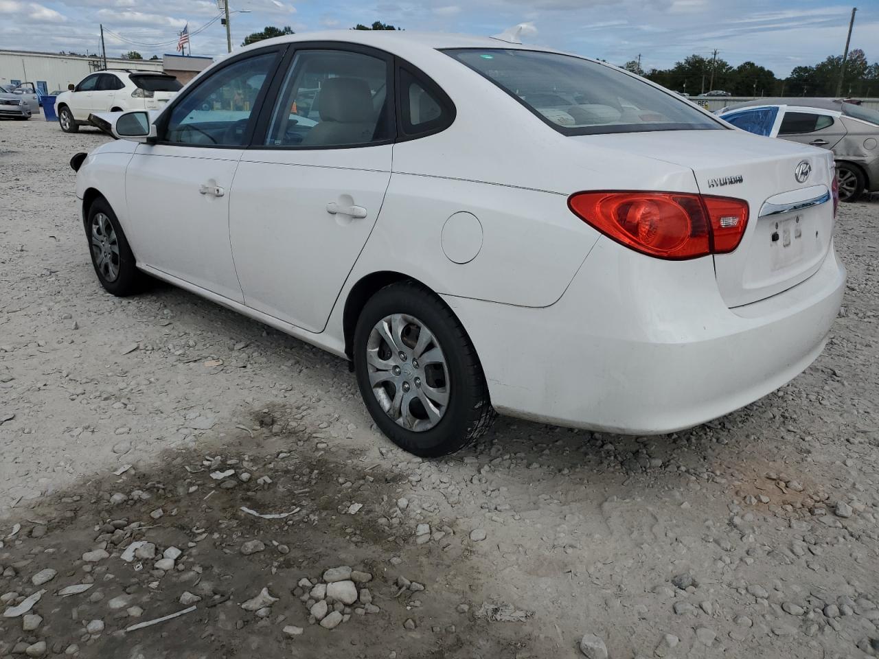2010 HYUNDAI ELANTRA BLUE photo 3
