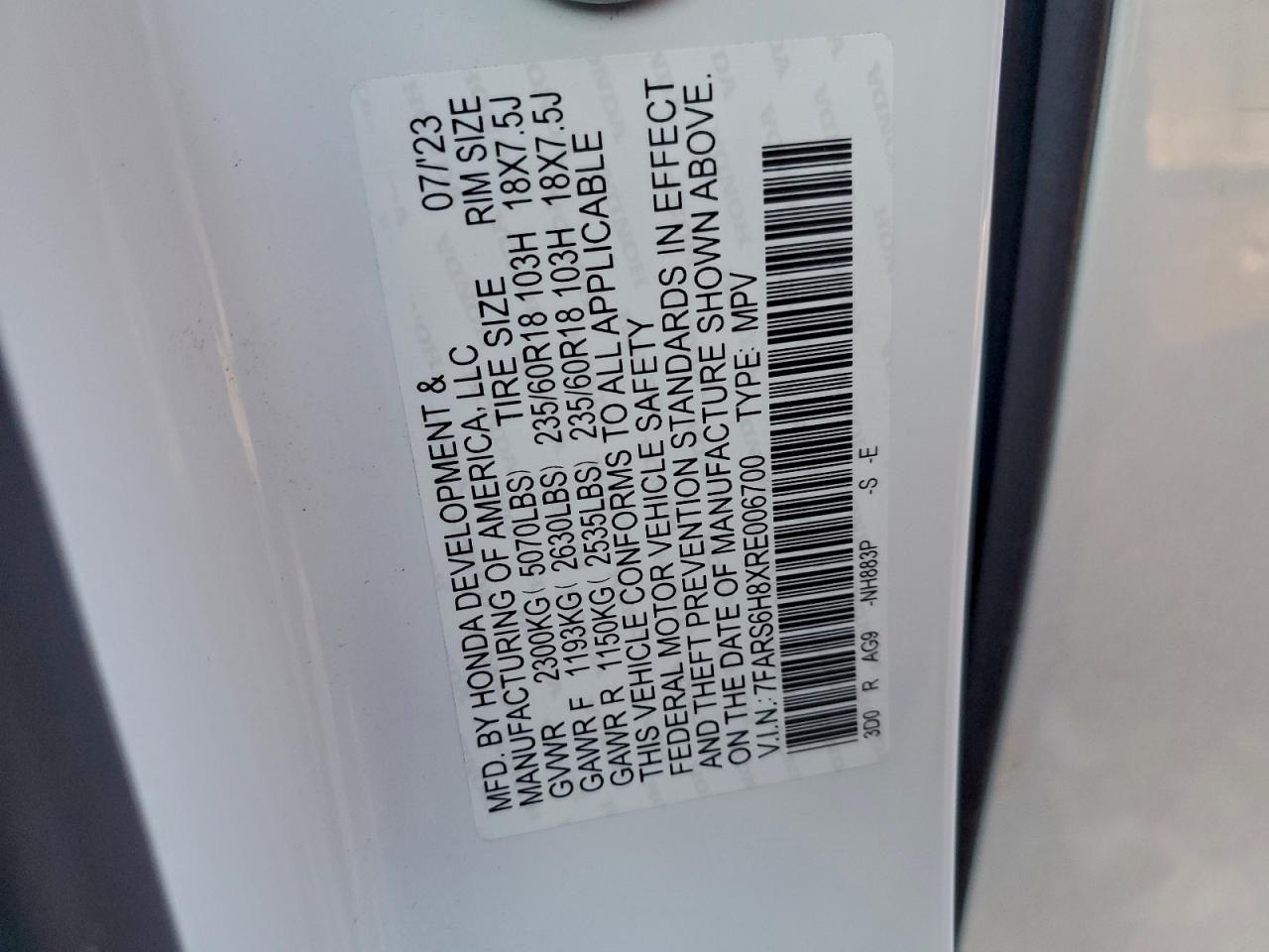 2024 HONDA CR-V SPORT-L photo 14