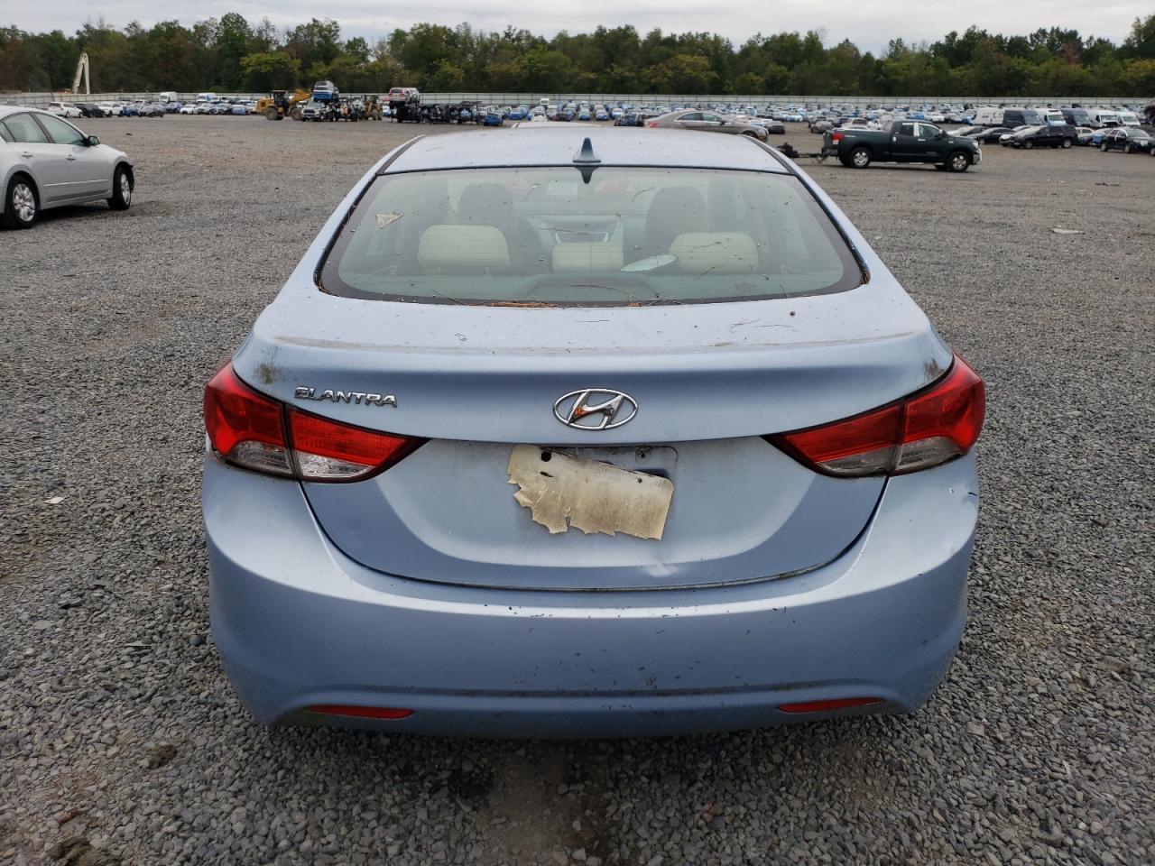 2012 HYUNDAI ELANTRA GLS photo 6