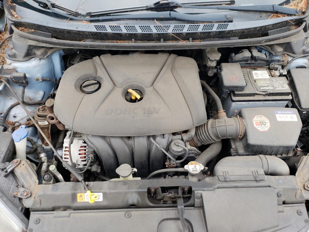 2012 HYUNDAI ELANTRA GLS photo 11