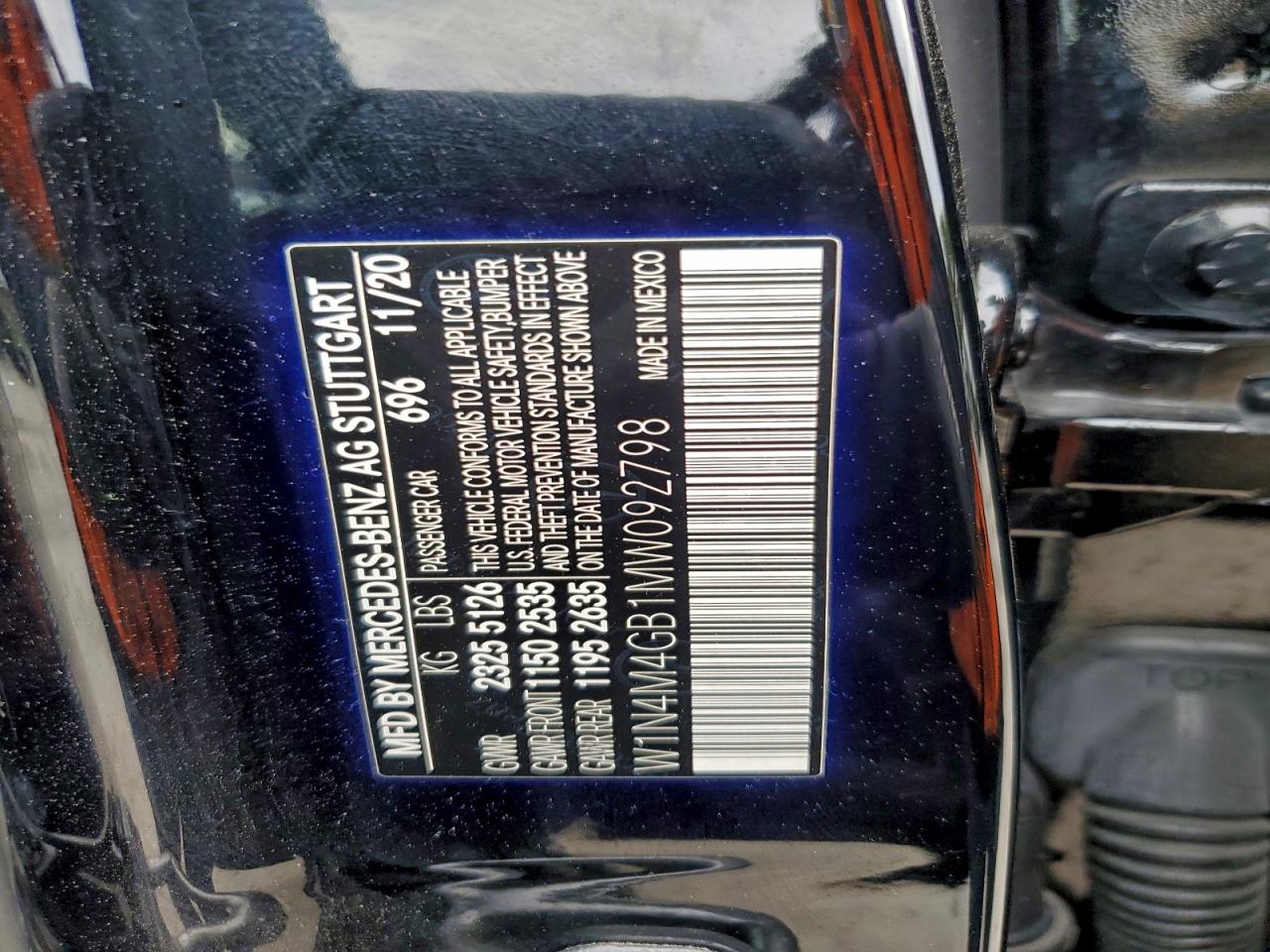 2021 MERCEDES-BENZ GLB 250 photo 12