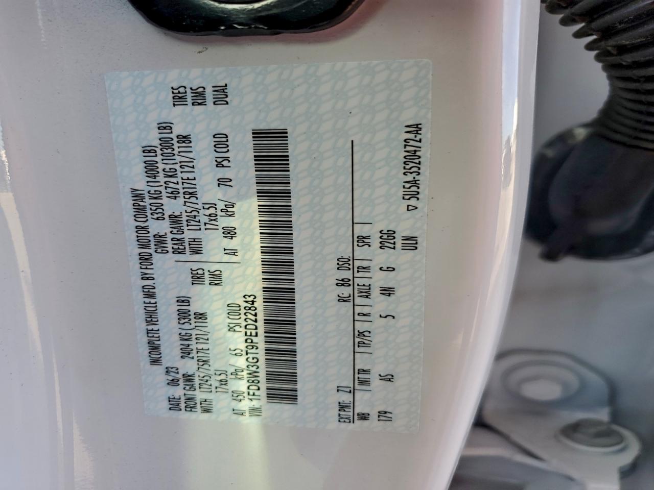 2023 FORD F350 SUPER DUTY UTILITY / SERVICE TRUCK photo 12