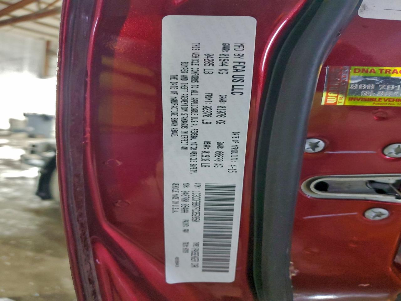 2015 DODGE DART SXT photo 23