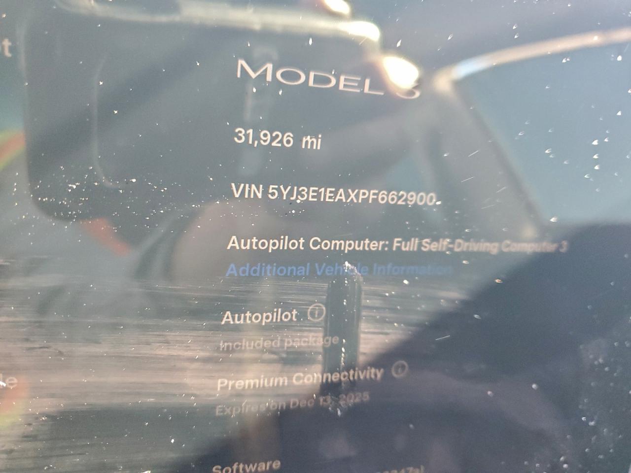 2023 TESLA MODEL 3 photo 9