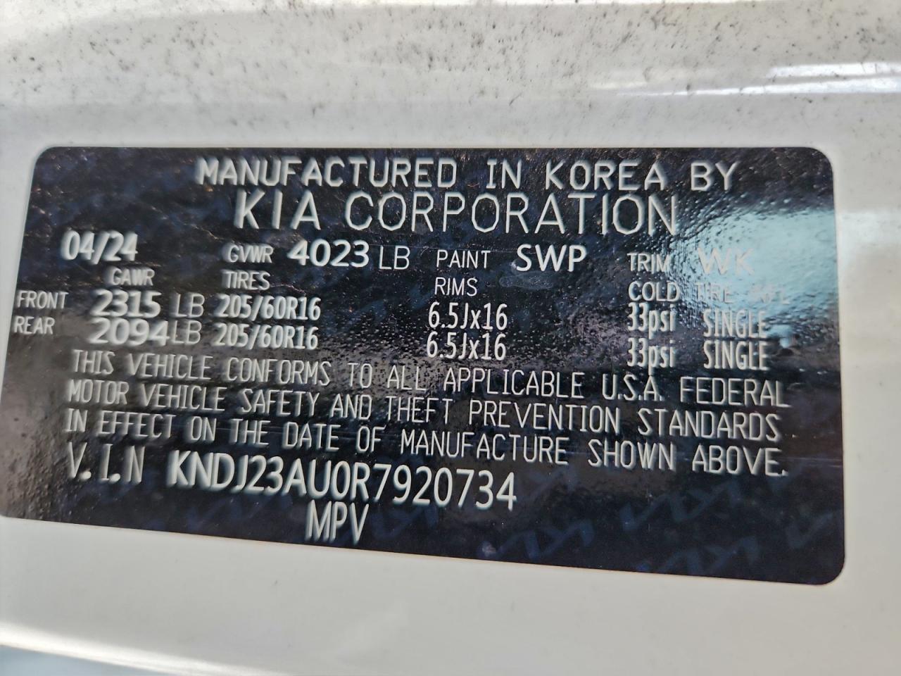 2024 KIA SOUL LX photo 25