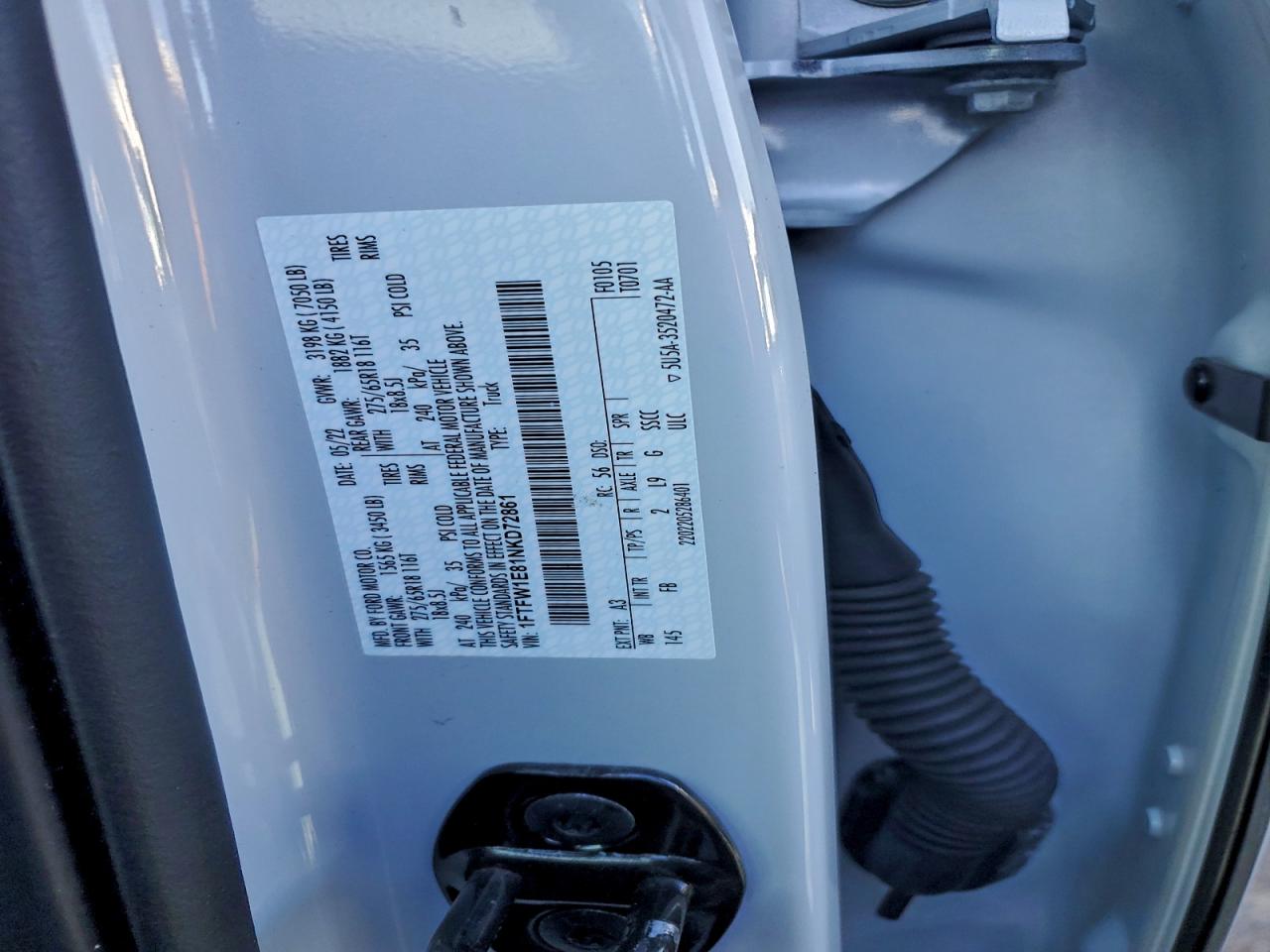 2022 FORD F150 SUPERCREW photo 23