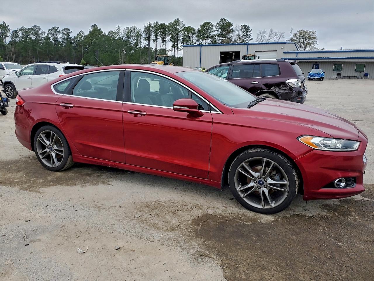 2015 FORD FUSION TITANIUM photo 4