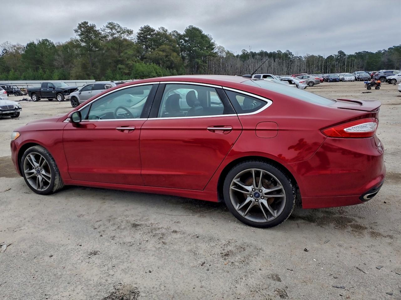 2015 FORD FUSION TITANIUM photo 2
