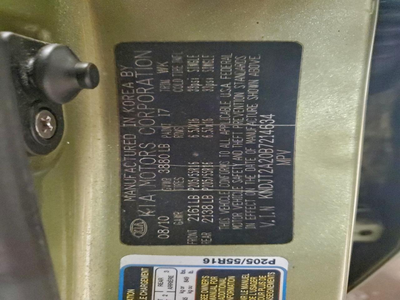 2011 KIA SOUL + photo 13