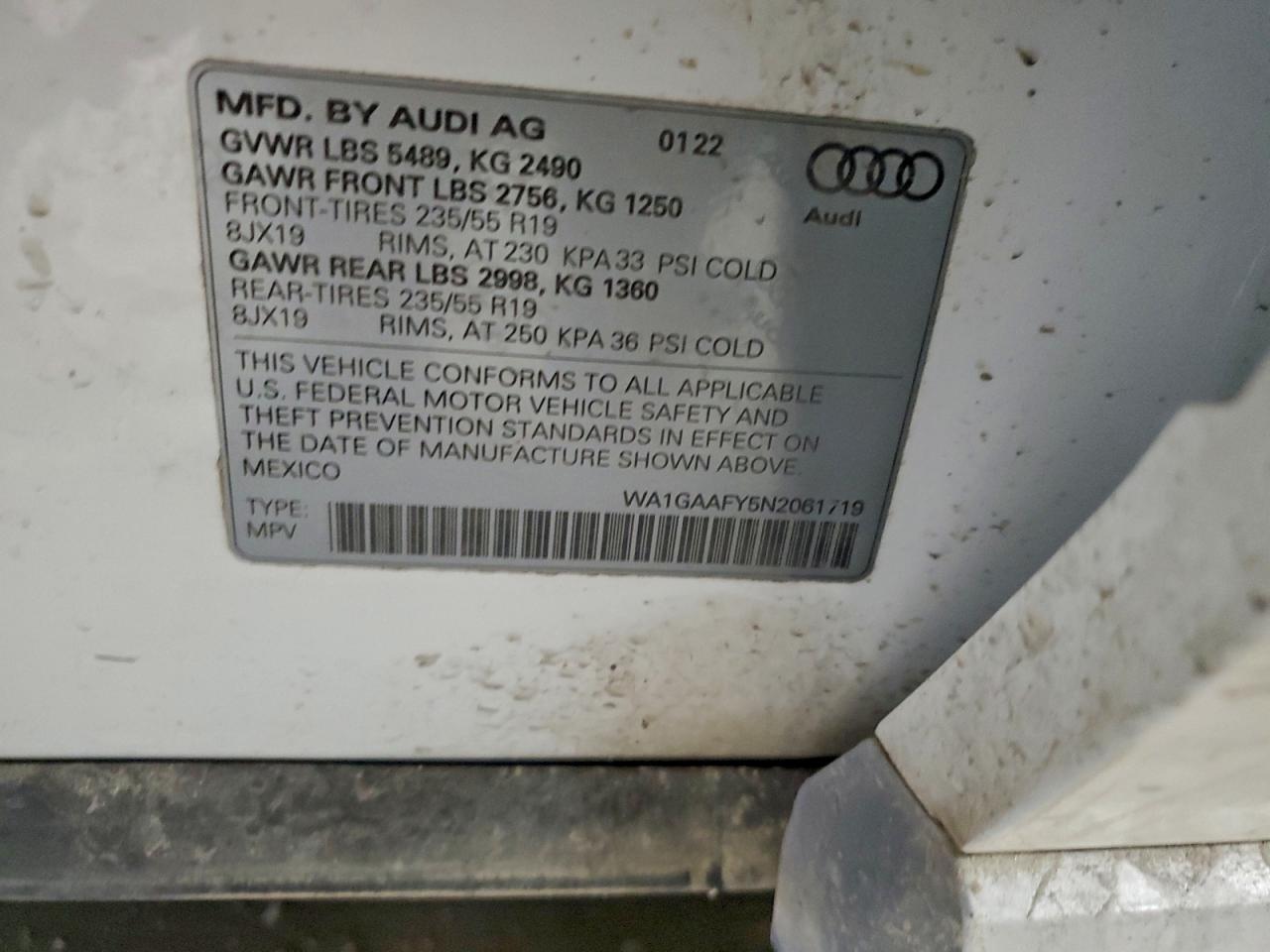 2022 AUDI Q5 PREMIUM 45 photo 27