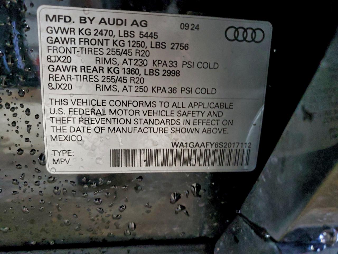 2025 AUDI Q5 PREMIUM 45 photo 23