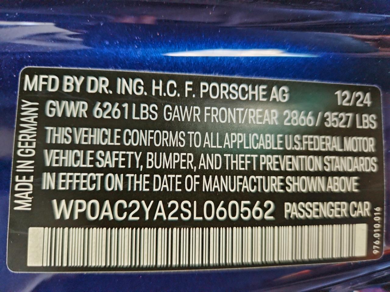 2025 PORSCHE PANAMERA 4S E-HYBRID photo 13