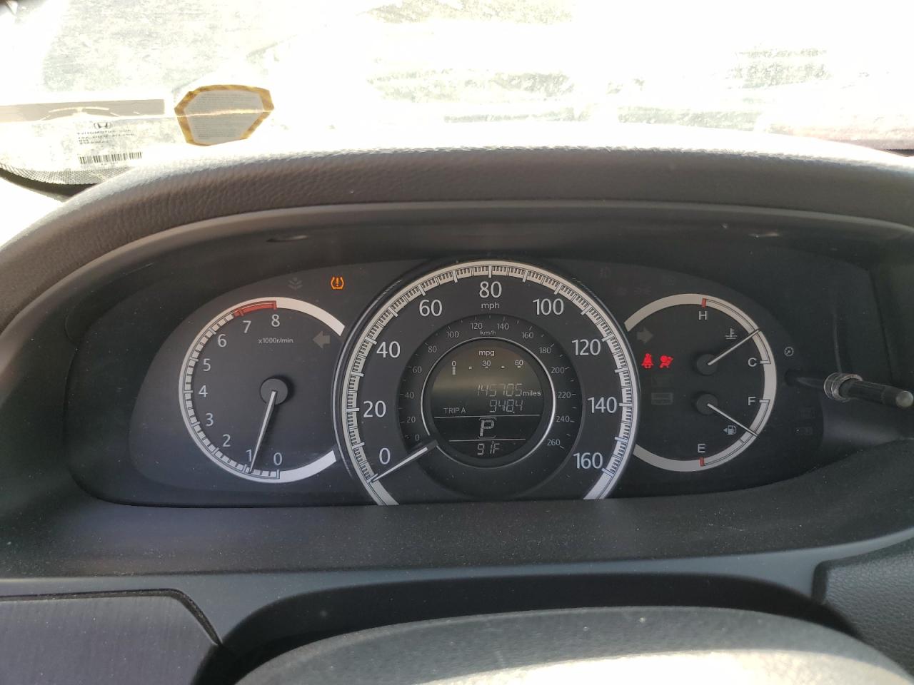 2013 HONDA ACCORD EX photo 25