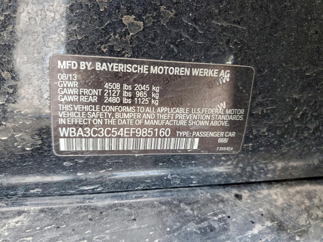 2014 BMW 320 I XDRIVE photo 23