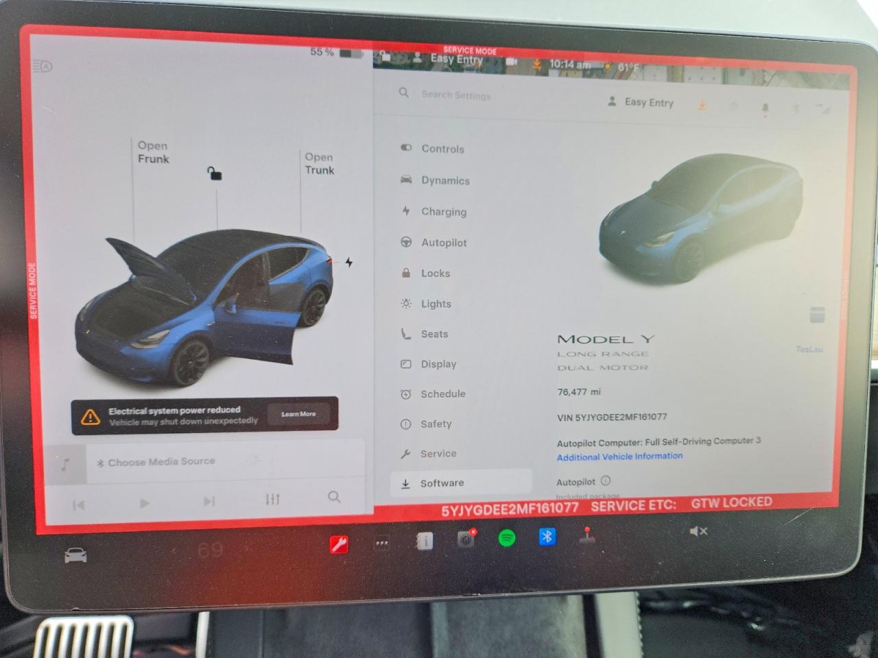 2021 TESLA MODEL Y photo 17