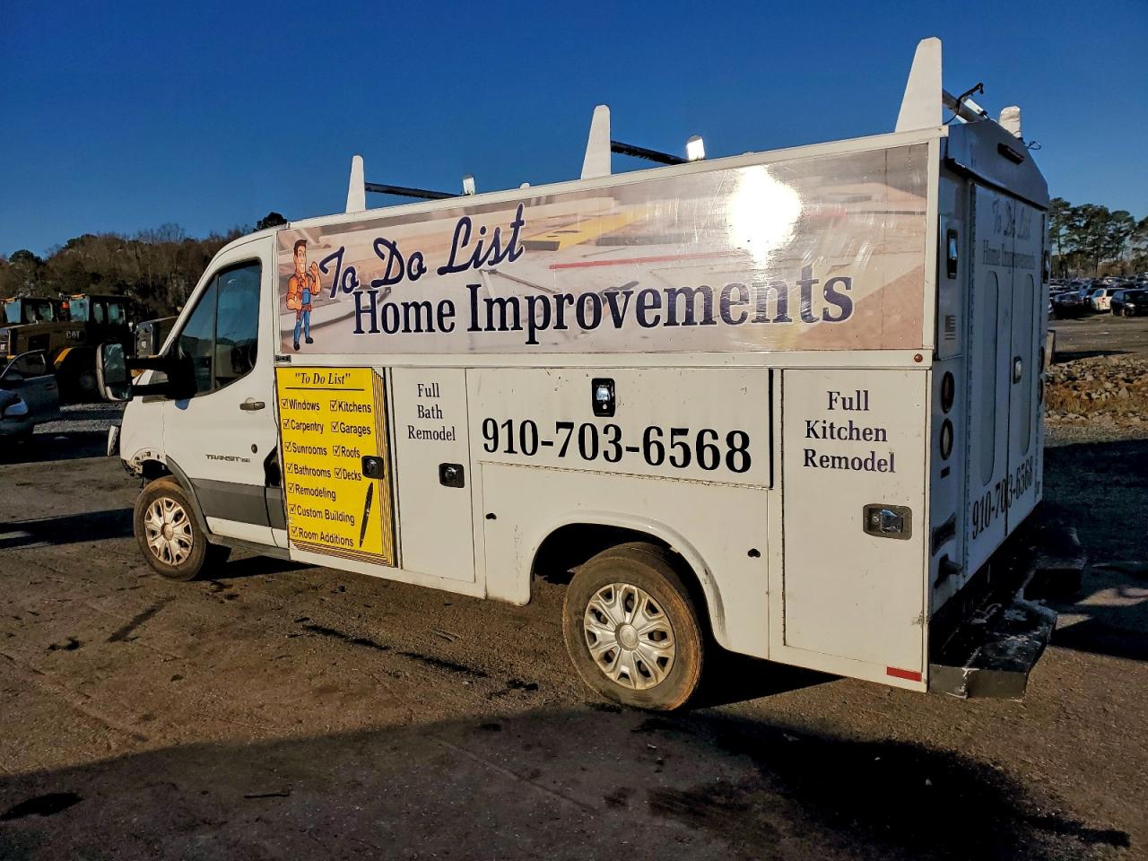 2017 FORD TRANSIT UTILITY / SERVICE TRUCK photo 2