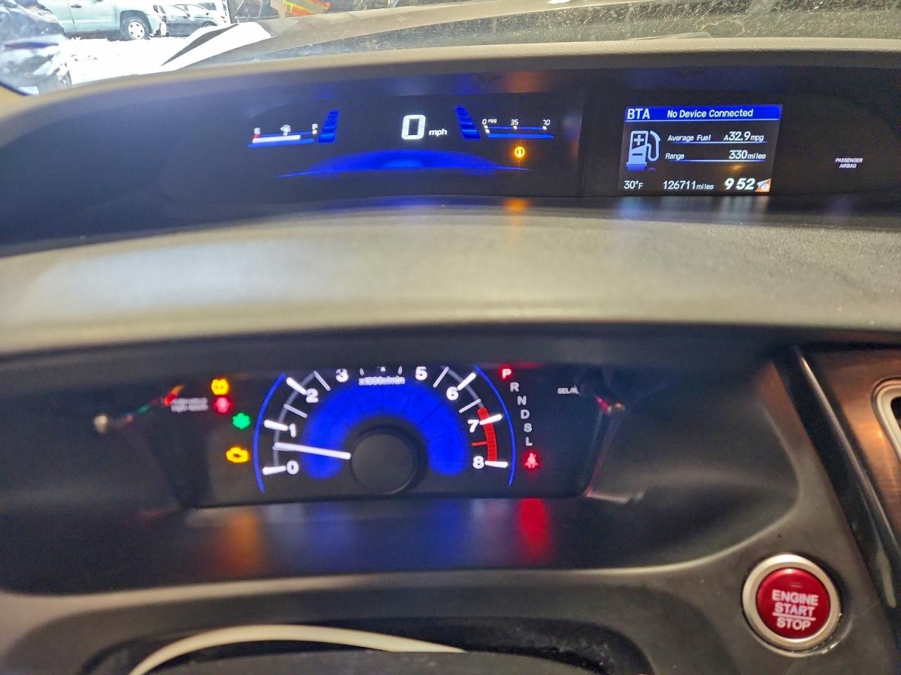 2014 HONDA CIVIC EXL photo 9