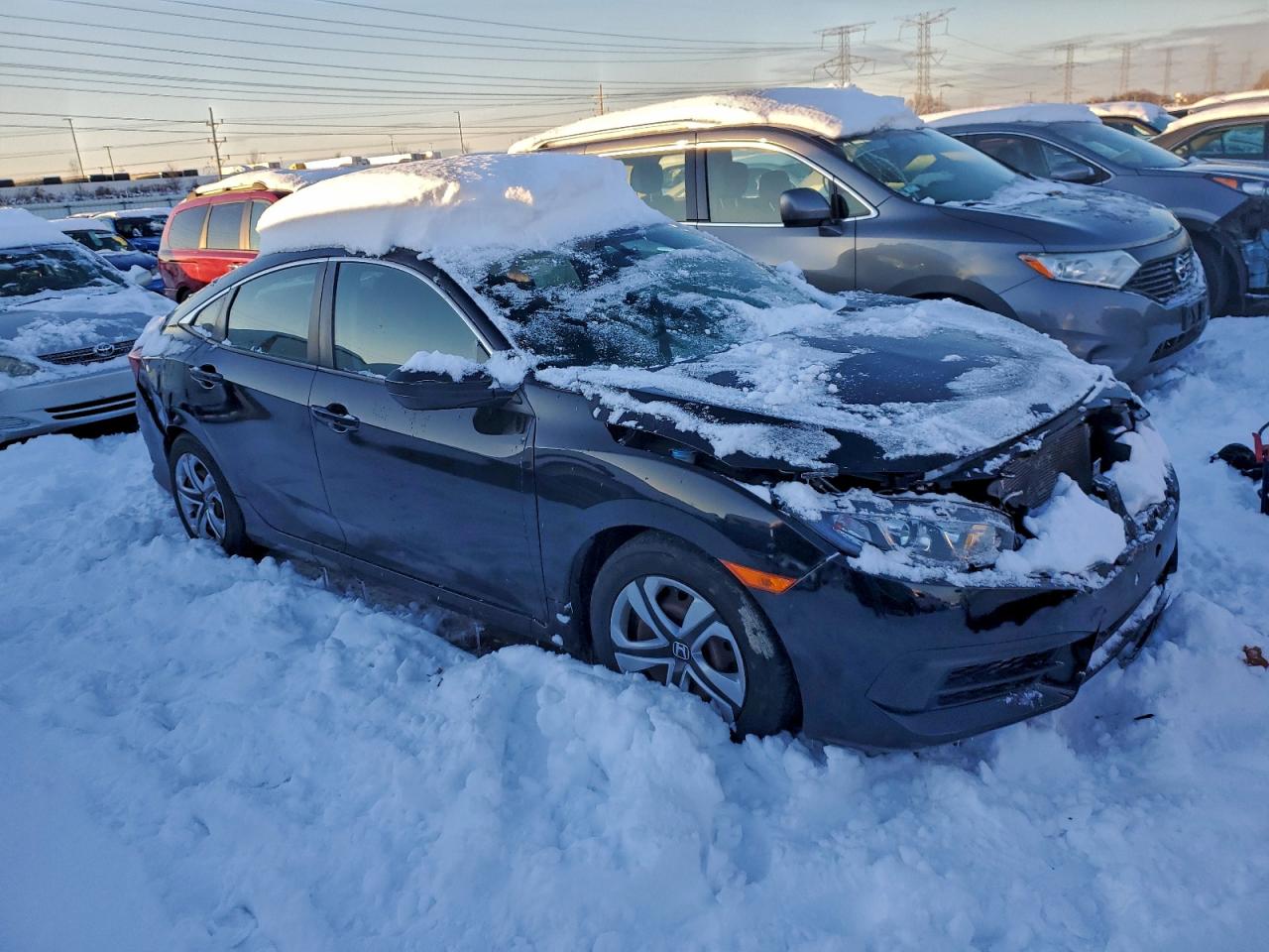 2016 HONDA CIVIC LX photo 4