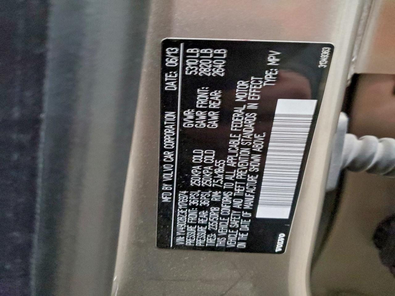2014 VOLVO XC70 T6 photo 25