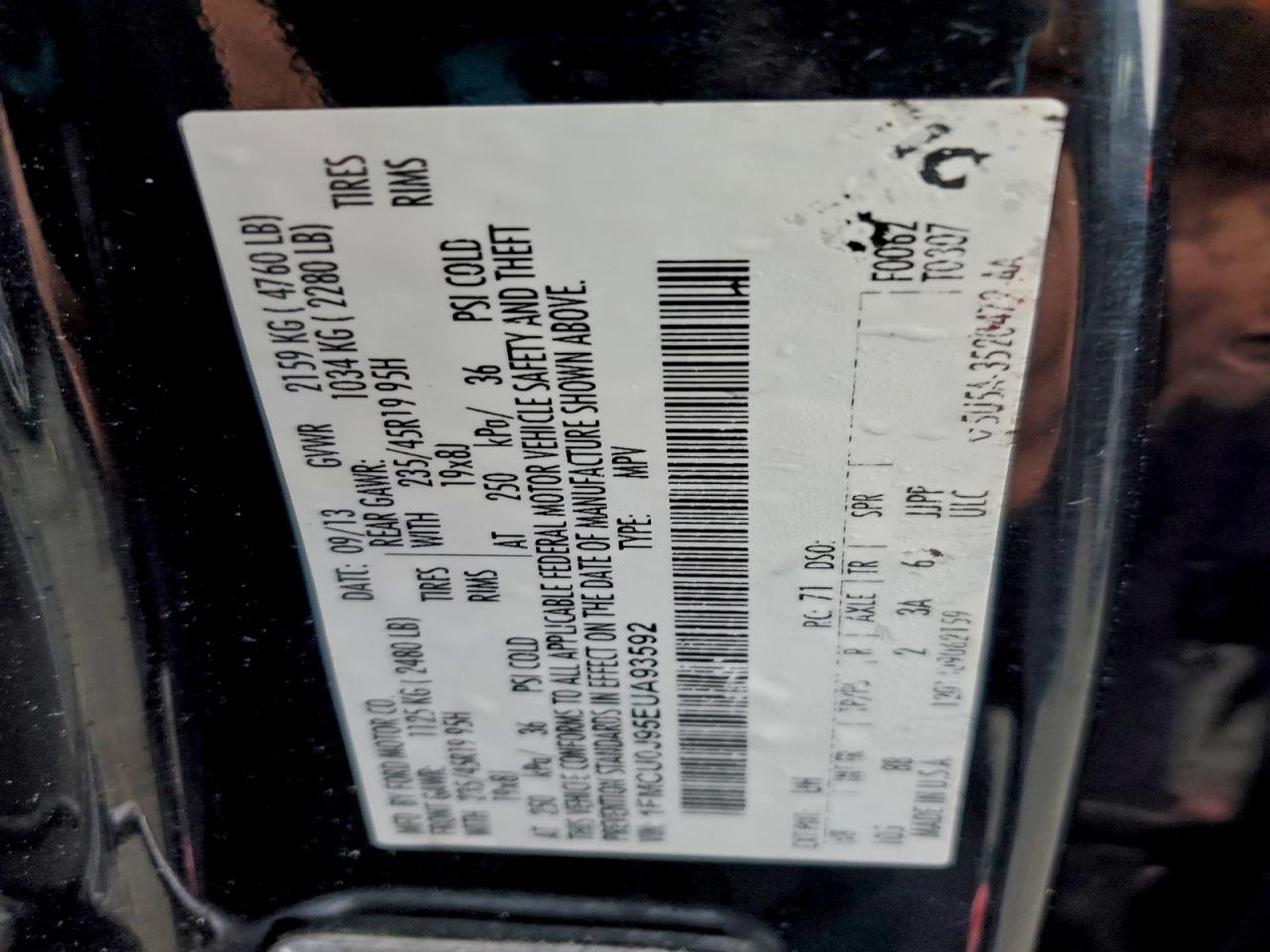 2014 FORD ESCAPE TITANIUM photo 13