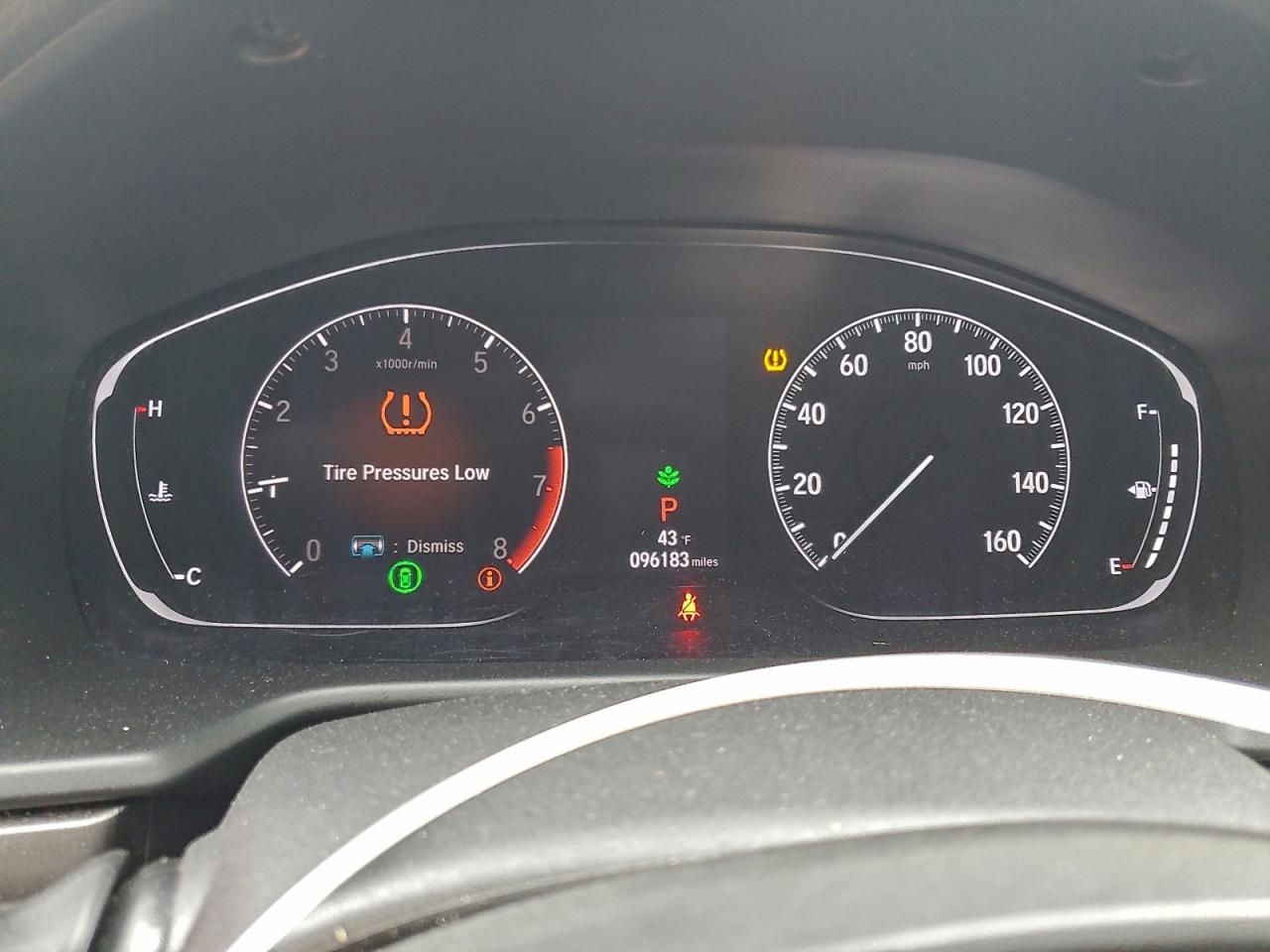 2020 HONDA ACCORD LX photo 9