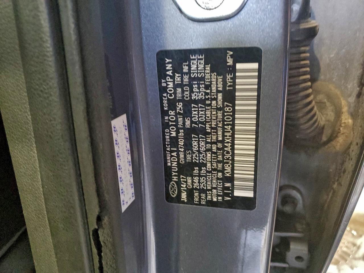 2017 HYUNDAI TUCSON SE photo 25