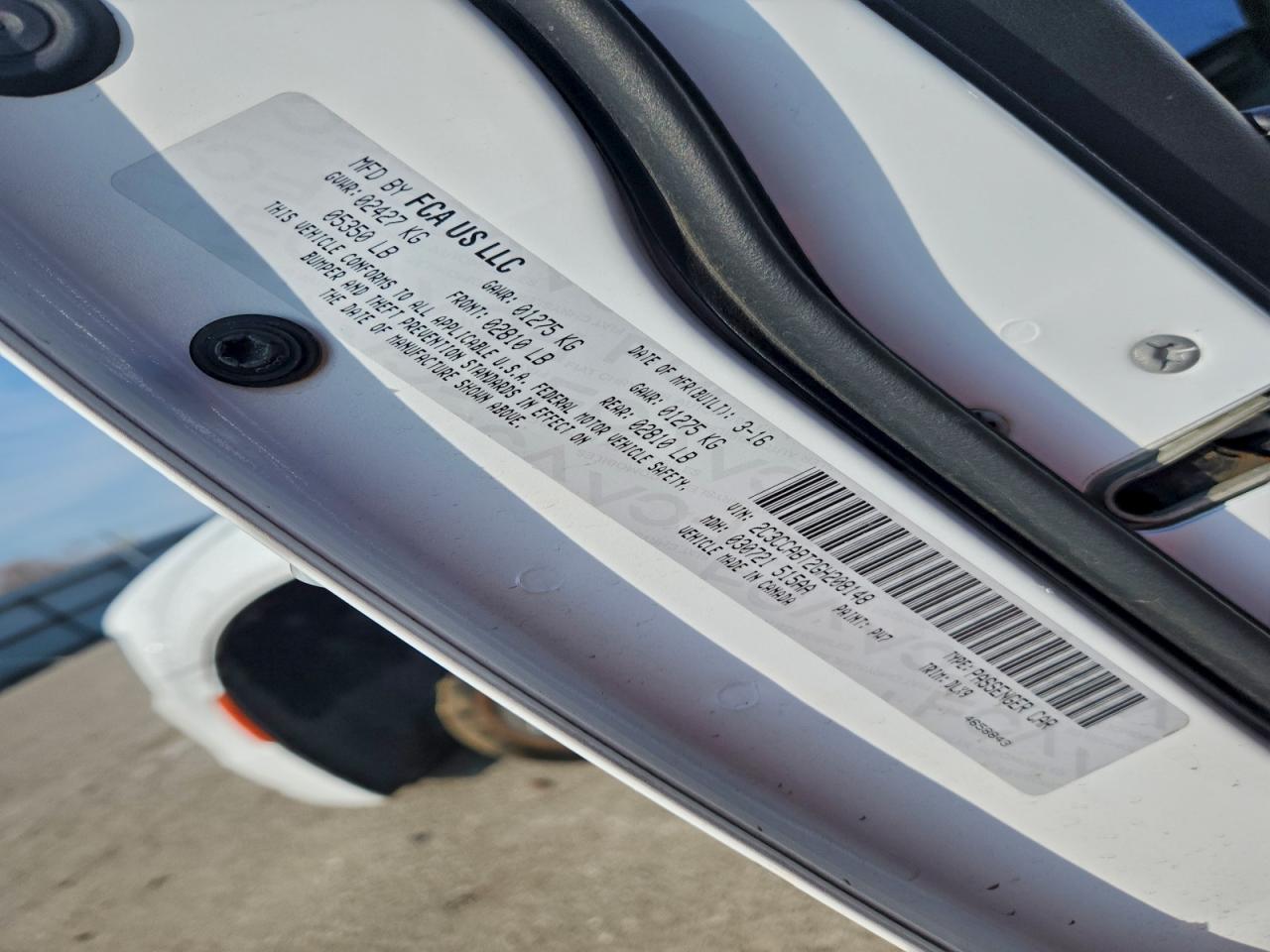 2016 CHRYSLER 300 S photo 12